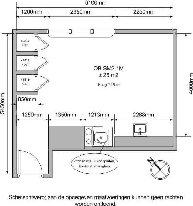 Foto van de Kamer gelegen aan de Schoudermantel in Bunnik