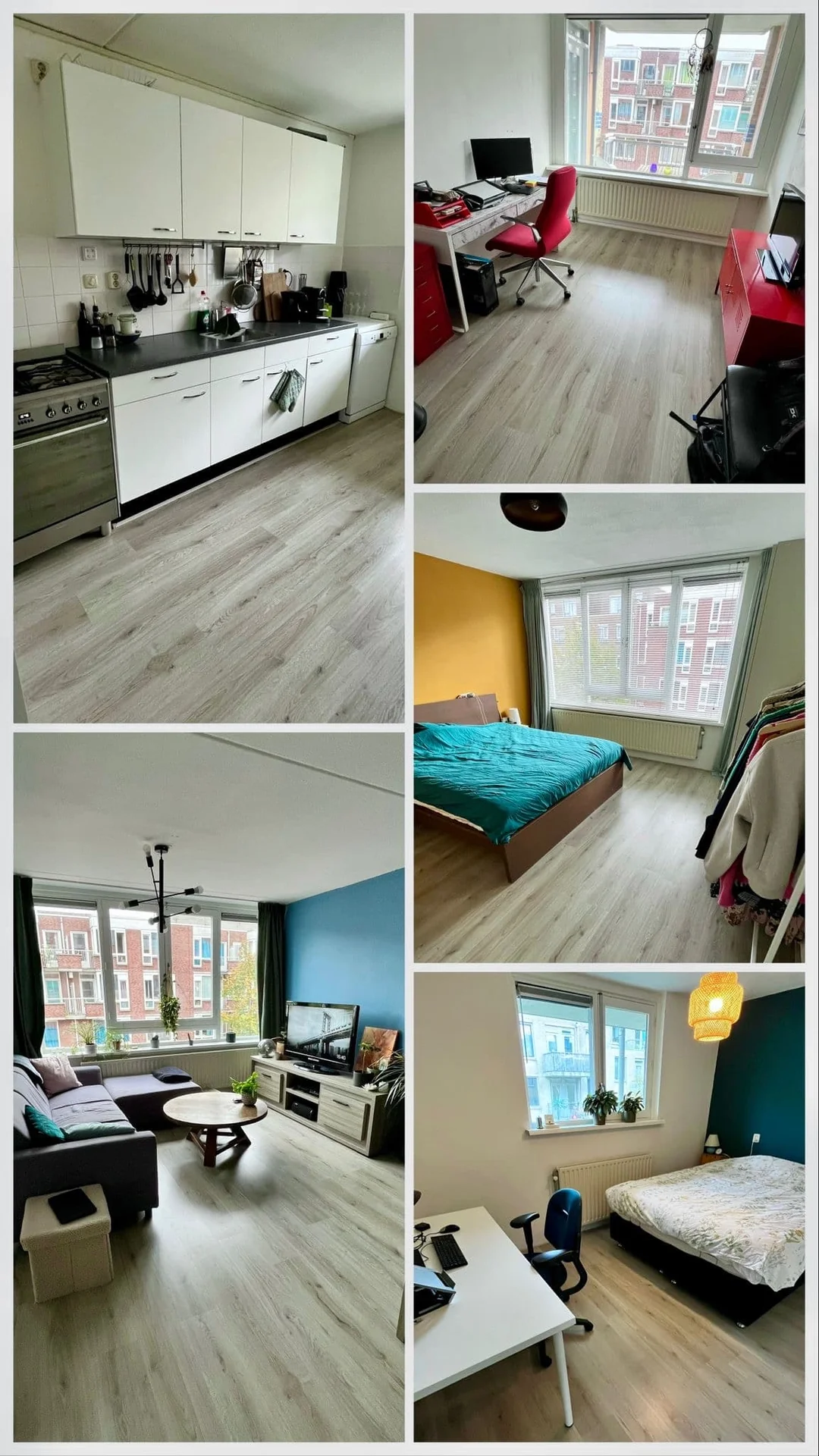 Foto van de Kamer gelegen aan de Von Zesenstraat in Amsterdam