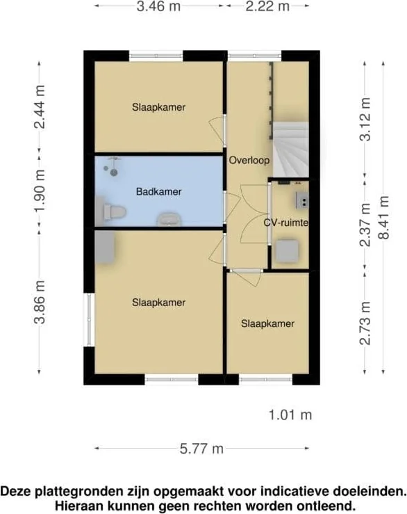 Foto van de Kamer gelegen aan de Vignolahof in Rotterdam