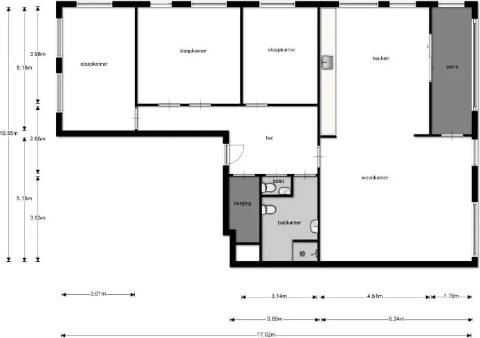 Foto van de Appartement gelegen aan de Bijlmerdreef in Amsterdam