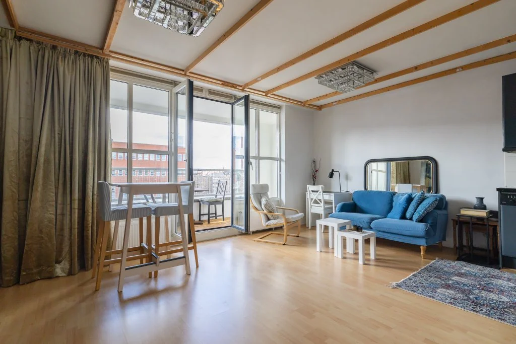 Foto van de Appartement gelegen aan de Waterlooplein in Amsterdam
