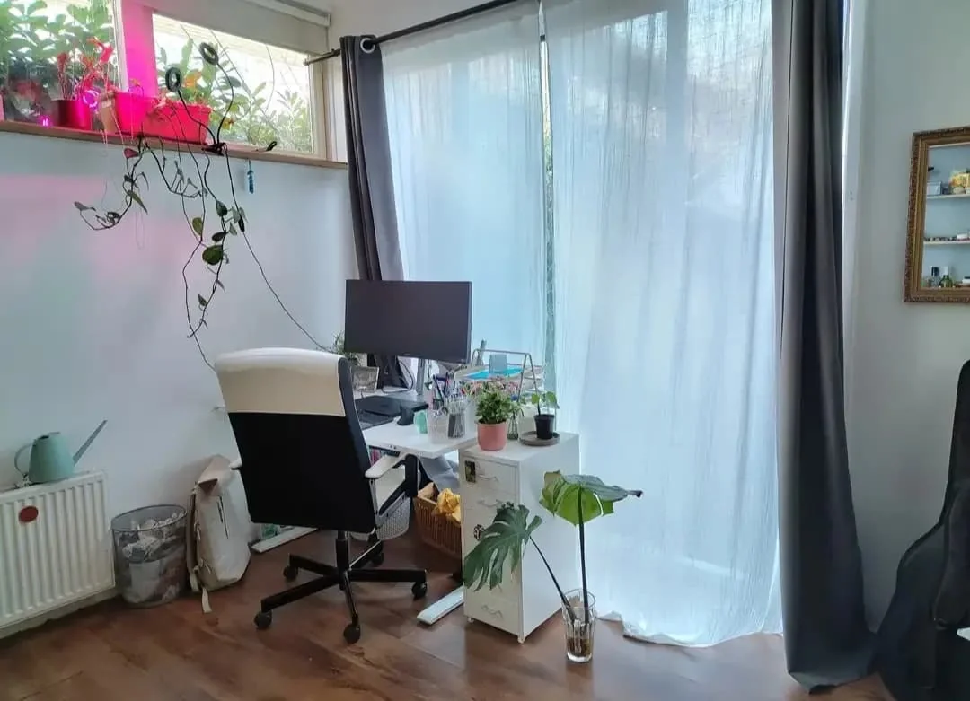 Foto van de Kamer gelegen aan de Oude Bennekomseweg in Wageningen