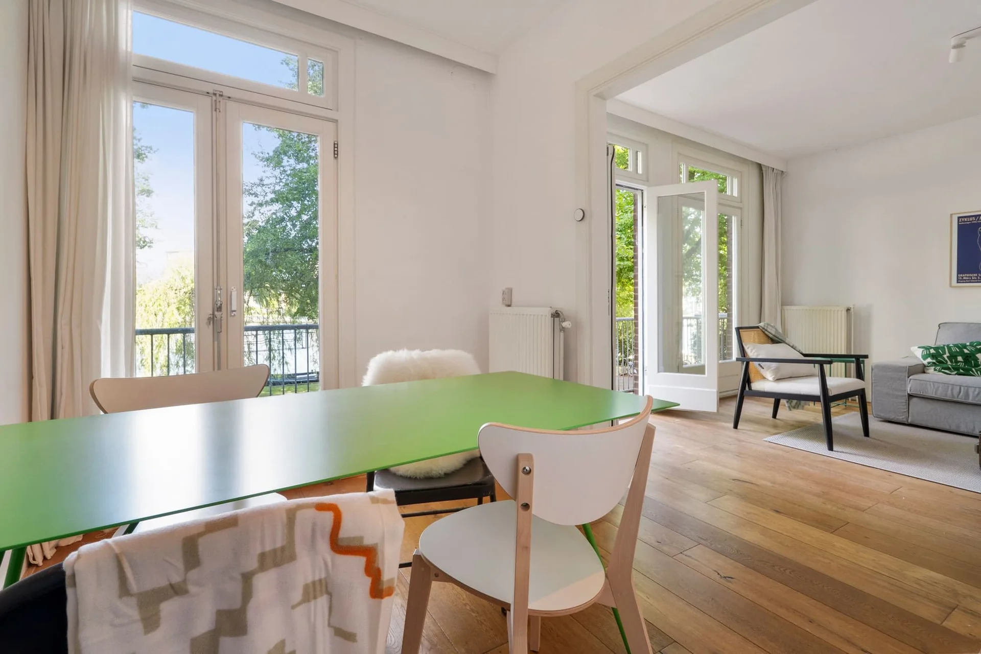 Foto van de Kamer gelegen aan de Geuzenkade in Amsterdam