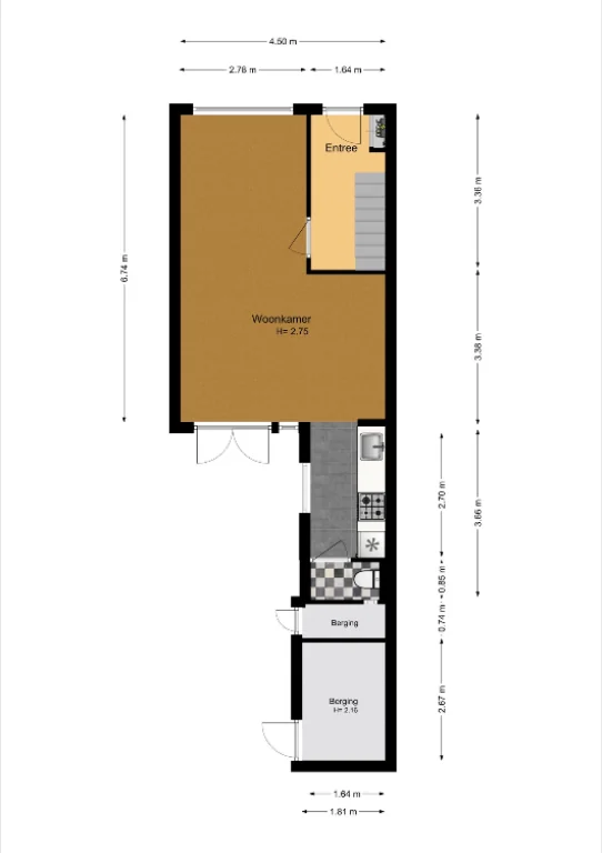 Foto van de Appartement gelegen aan de Reigerstraat in Gouda