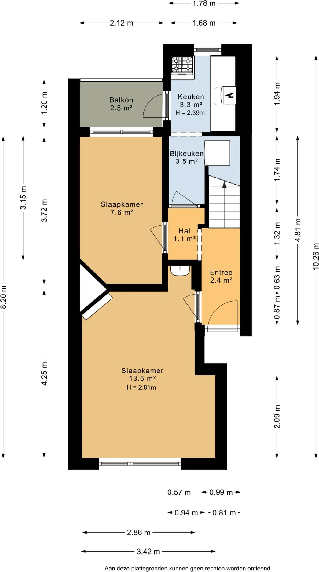Foto van de Kamer gelegen aan de Lingestraat in Groningen