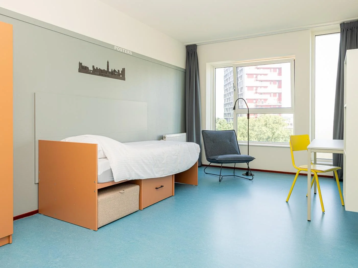 Foto van de Kamer gelegen aan de Bisschopssteeg in Utrecht