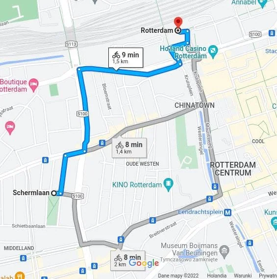 Foto van de Kamer gelegen aan de Schermlaan in Rotterdam