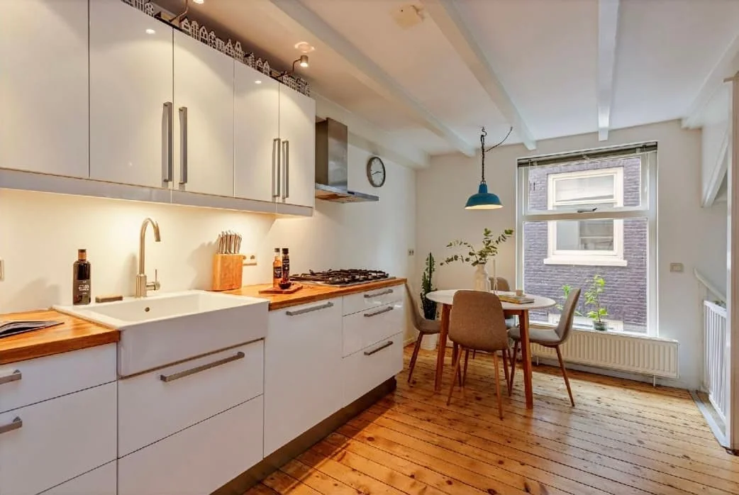 Foto van de Kamer gelegen aan de Lijnbaansgracht in Amsterdam