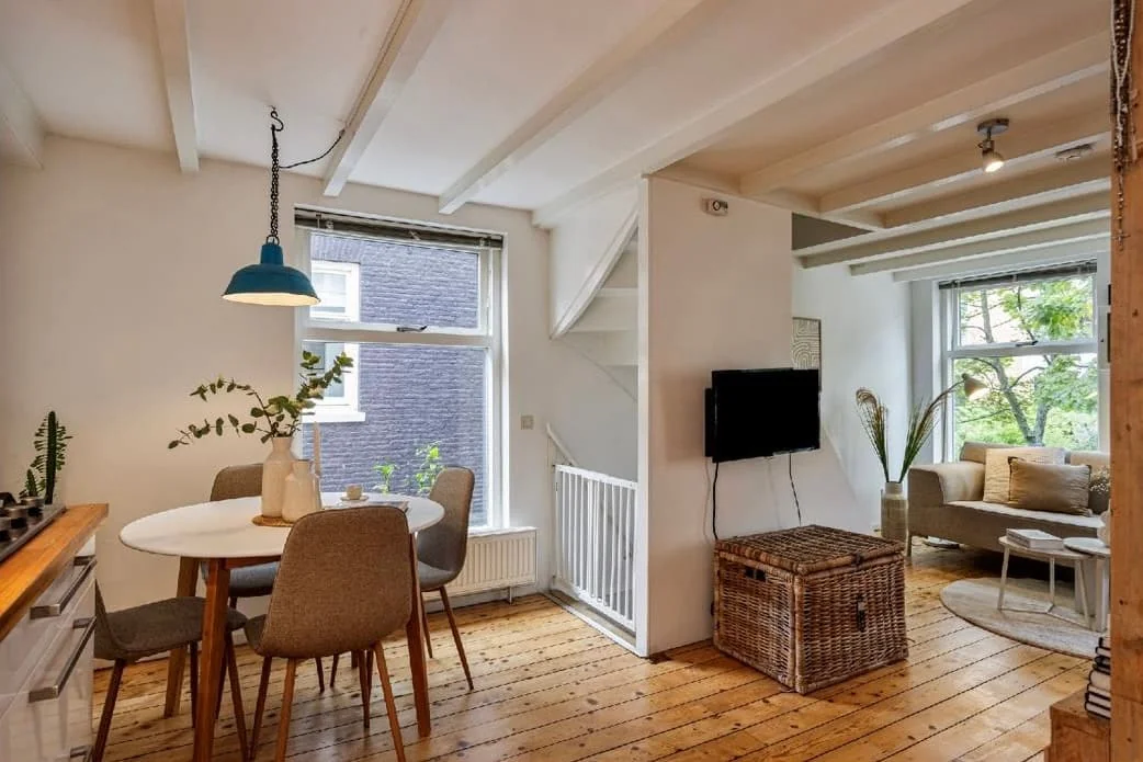 Foto van de Kamer gelegen aan de Lijnbaansgracht in Amsterdam