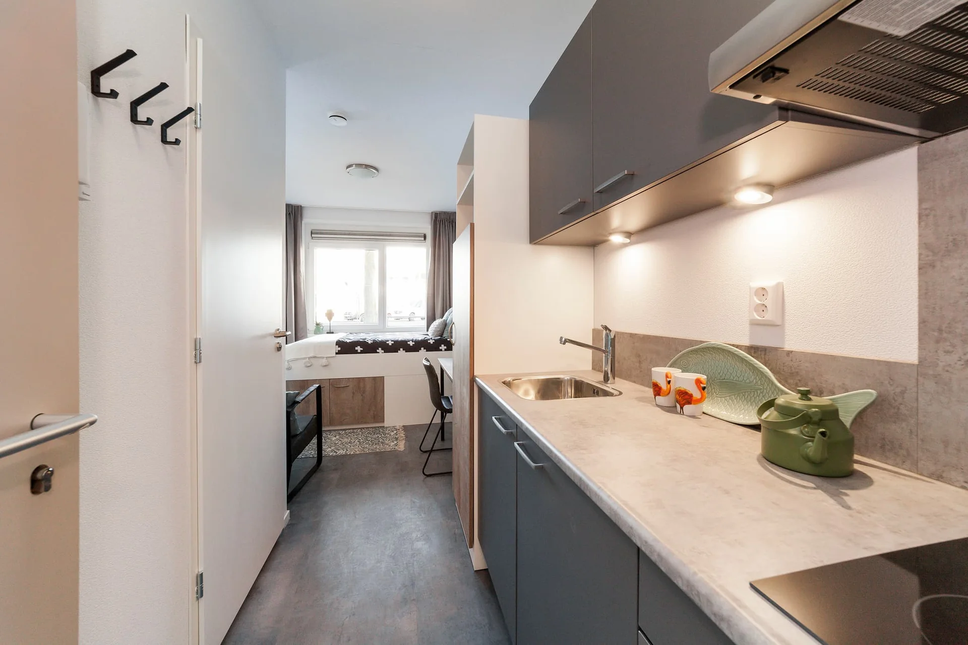 Foto van de Studio gelegen aan de Limapad in Utrecht