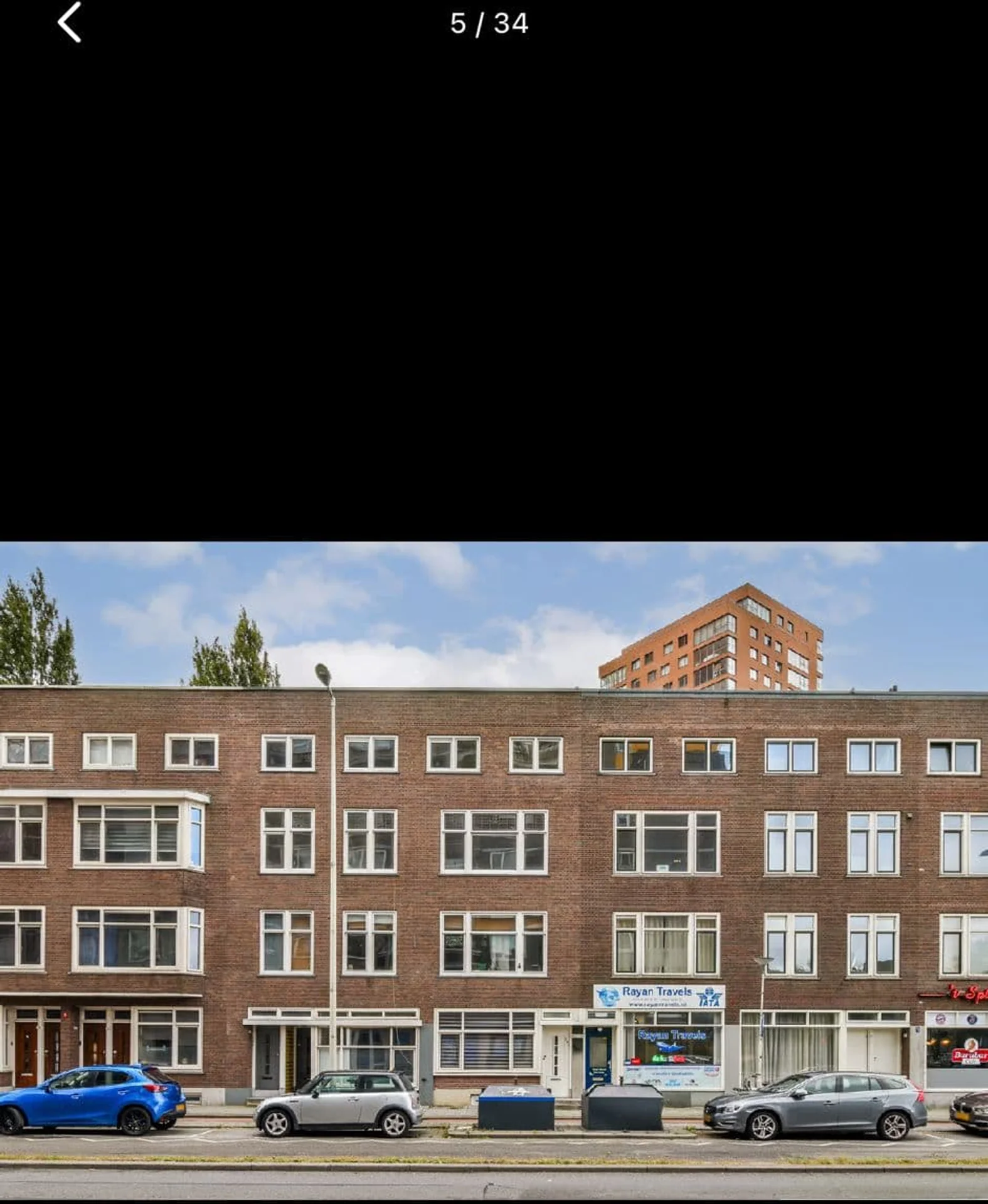 Foto van de Appartement gelegen aan de Strevelsweg in Rotterdam