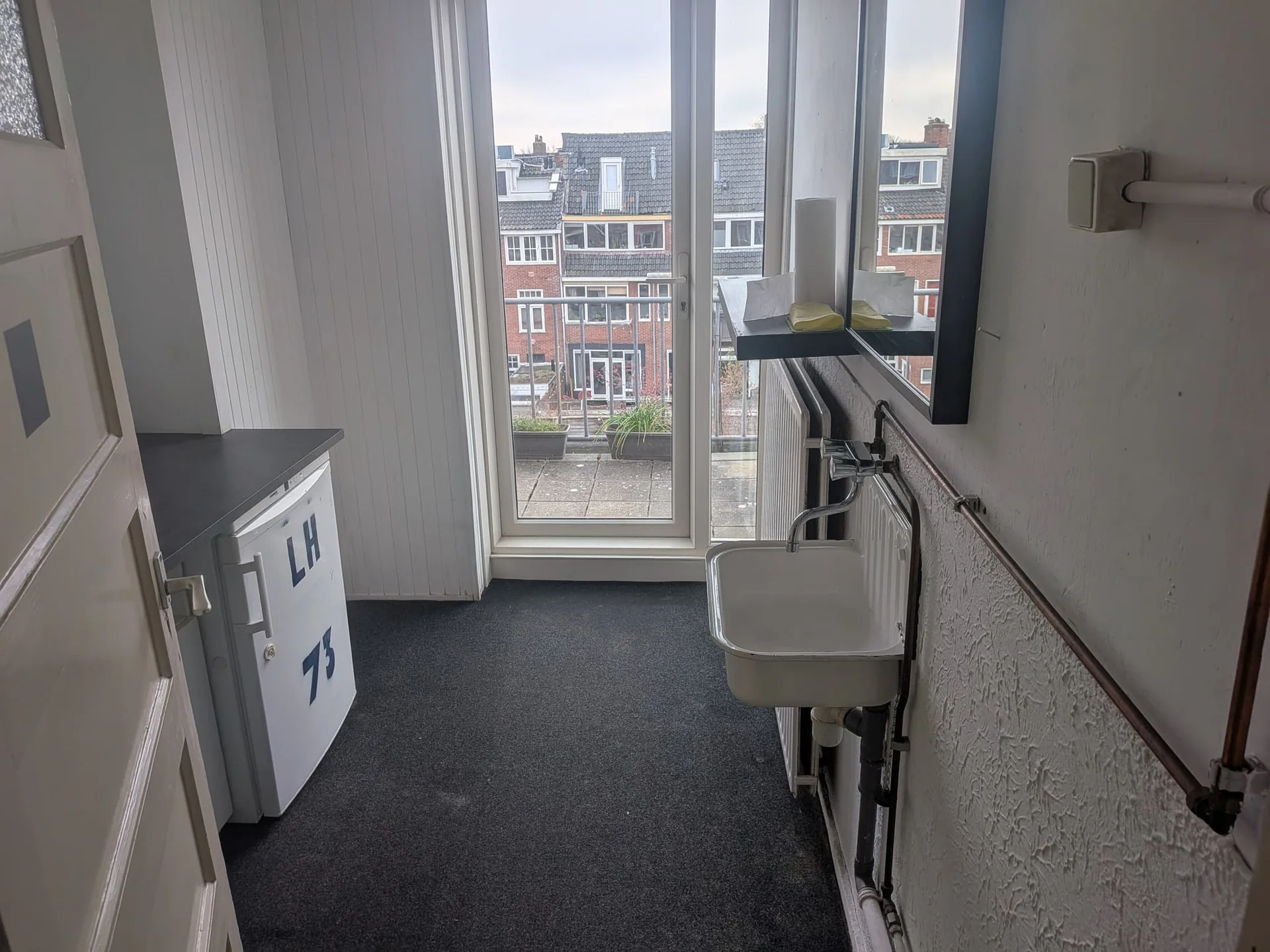 Foto van de Kamer gelegen aan de Admiraal de Ruyterlaan in Groningen