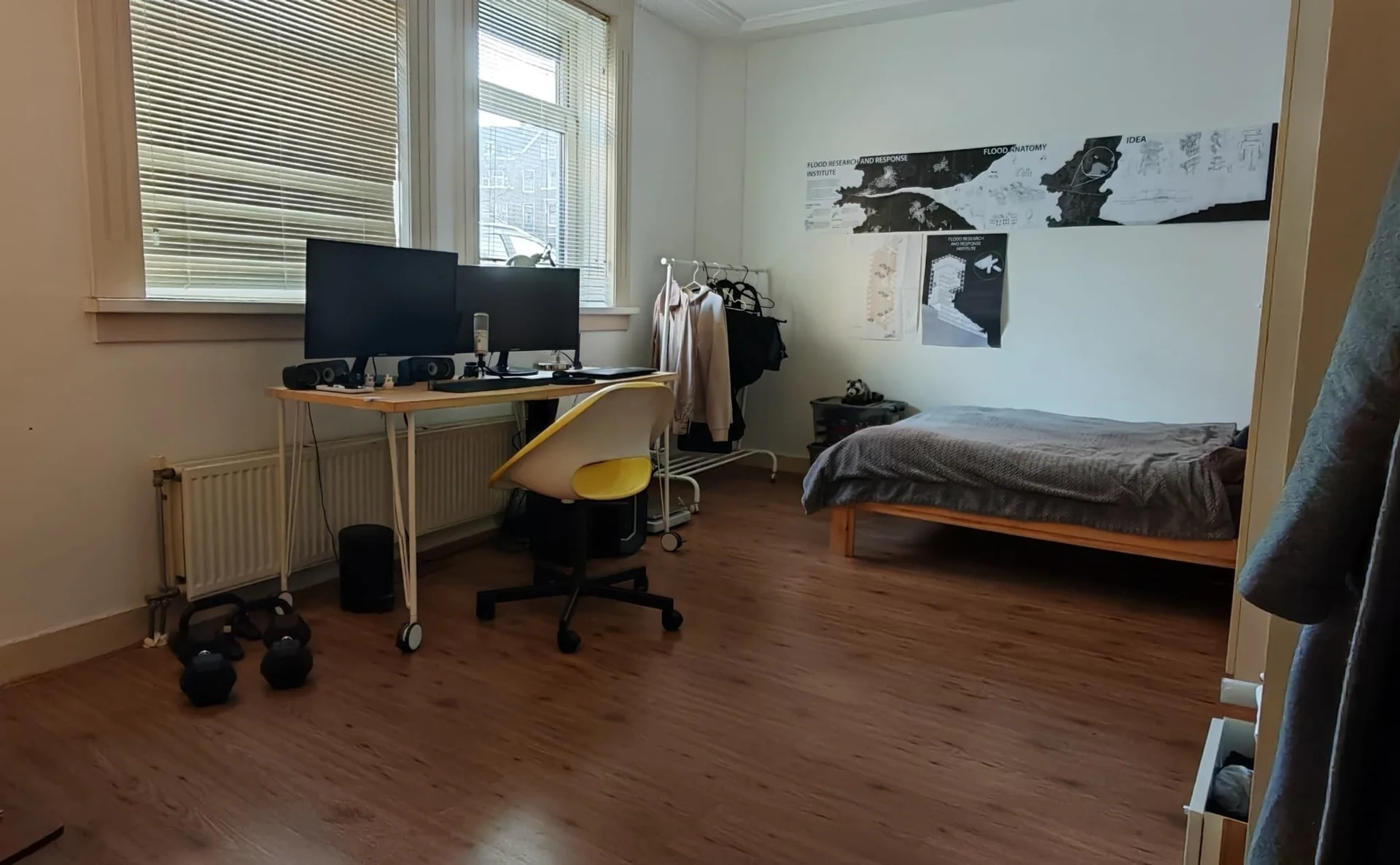 Foto van de Studio gelegen aan de Samuel Mullerstraat in Rotterdam