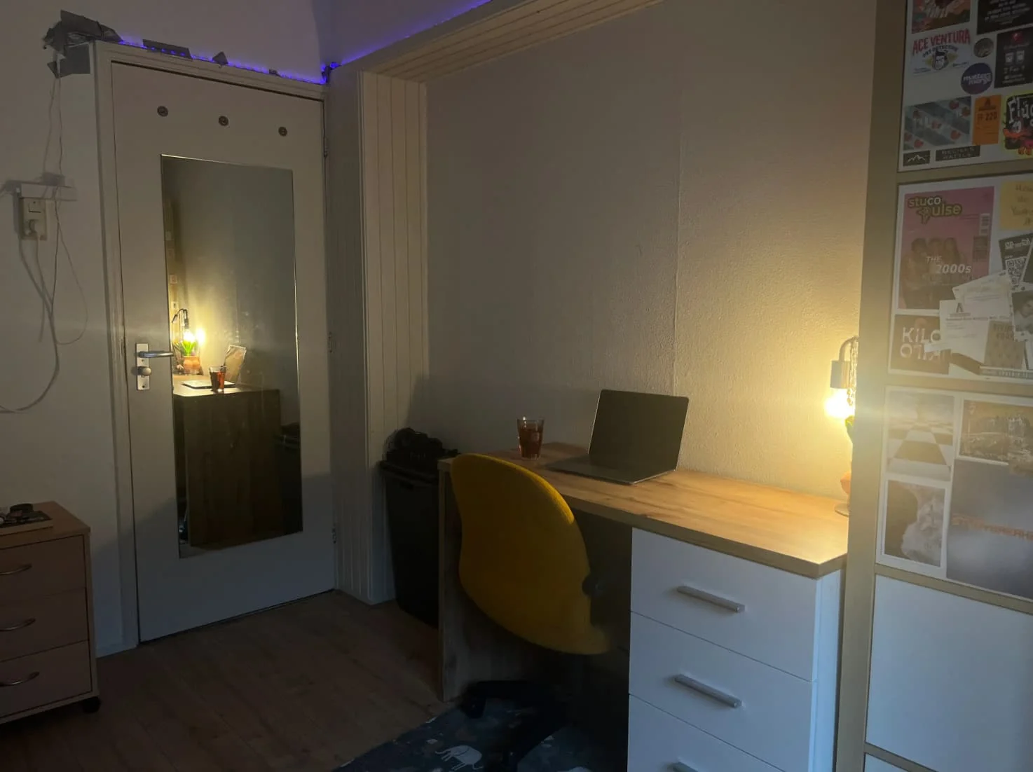 Foto van de Kamer gelegen aan de Telemannstraat in Leeuwarden