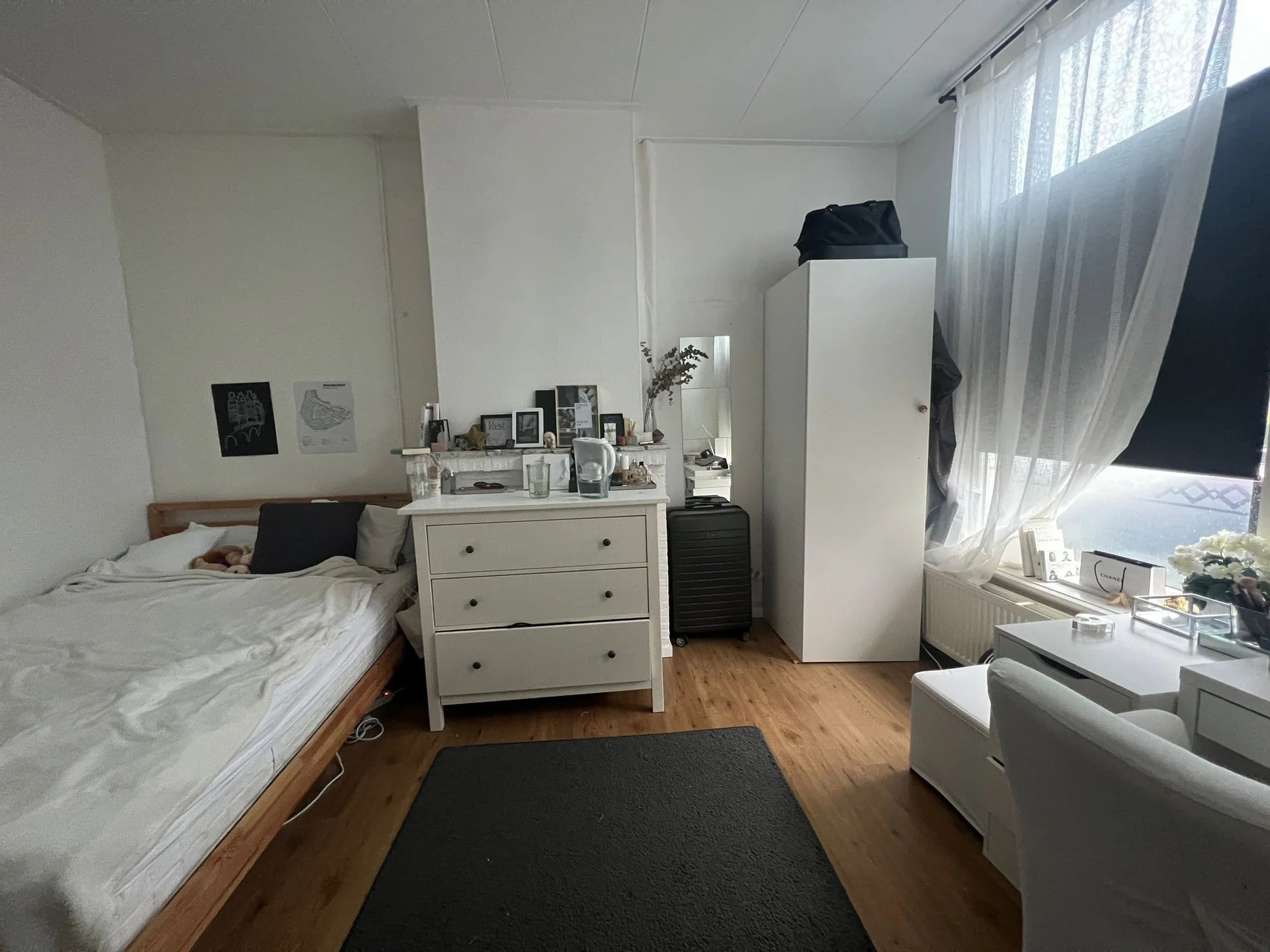 Foto van de Kamer gelegen aan de Pieter de Swartstraat in Leeuwarden