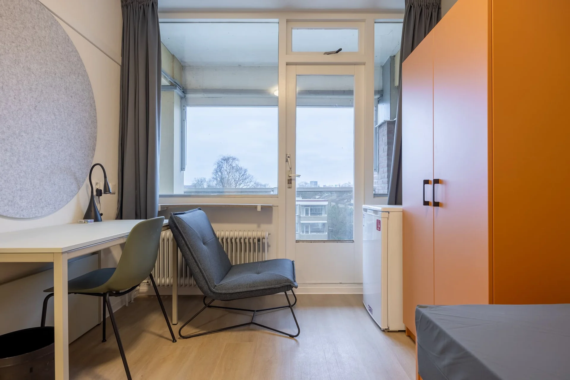 Foto van de Kamer gelegen aan de Plutolaan in Groningen