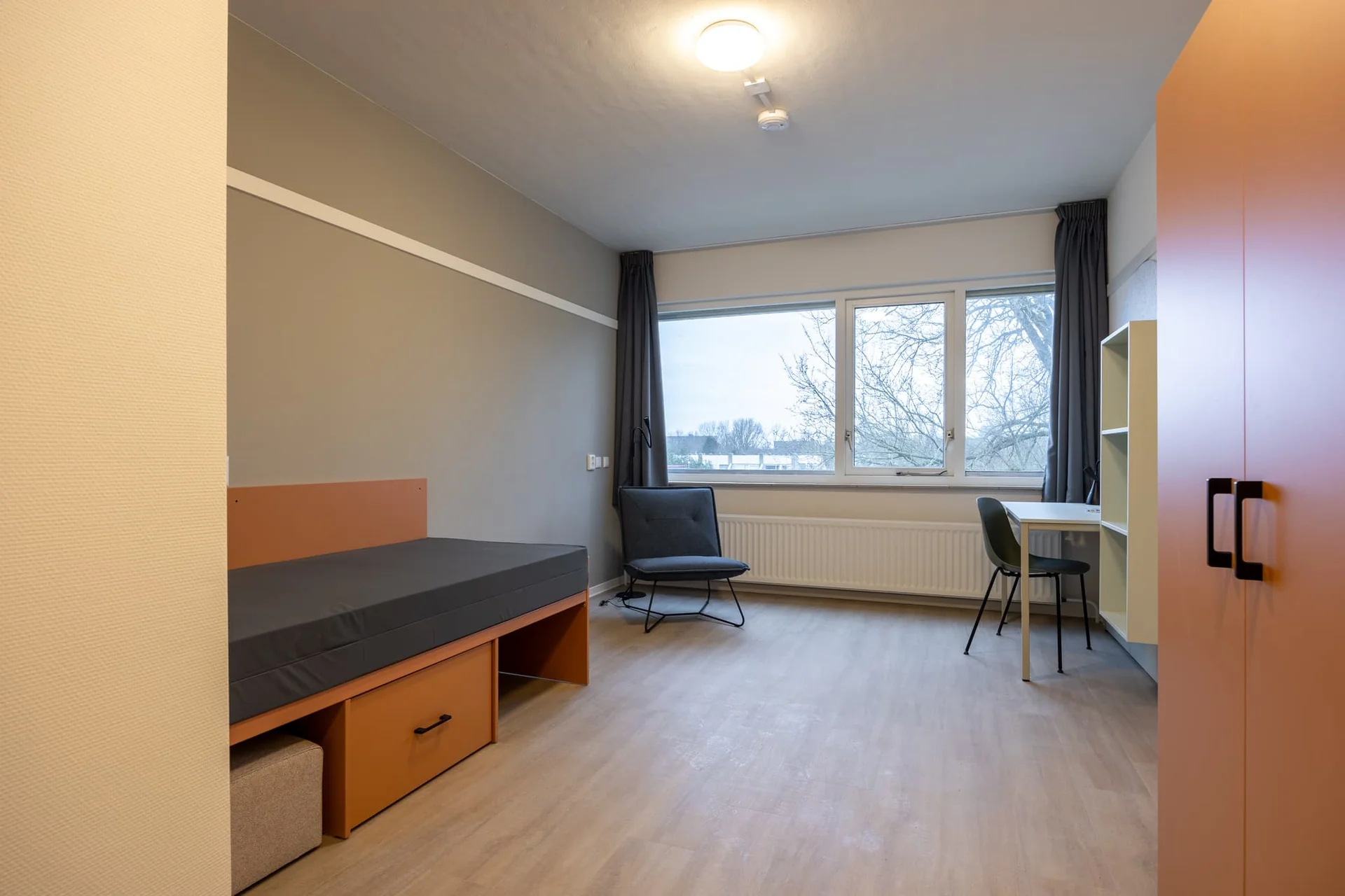 Foto van de Kamer gelegen aan de Plutolaan in Groningen