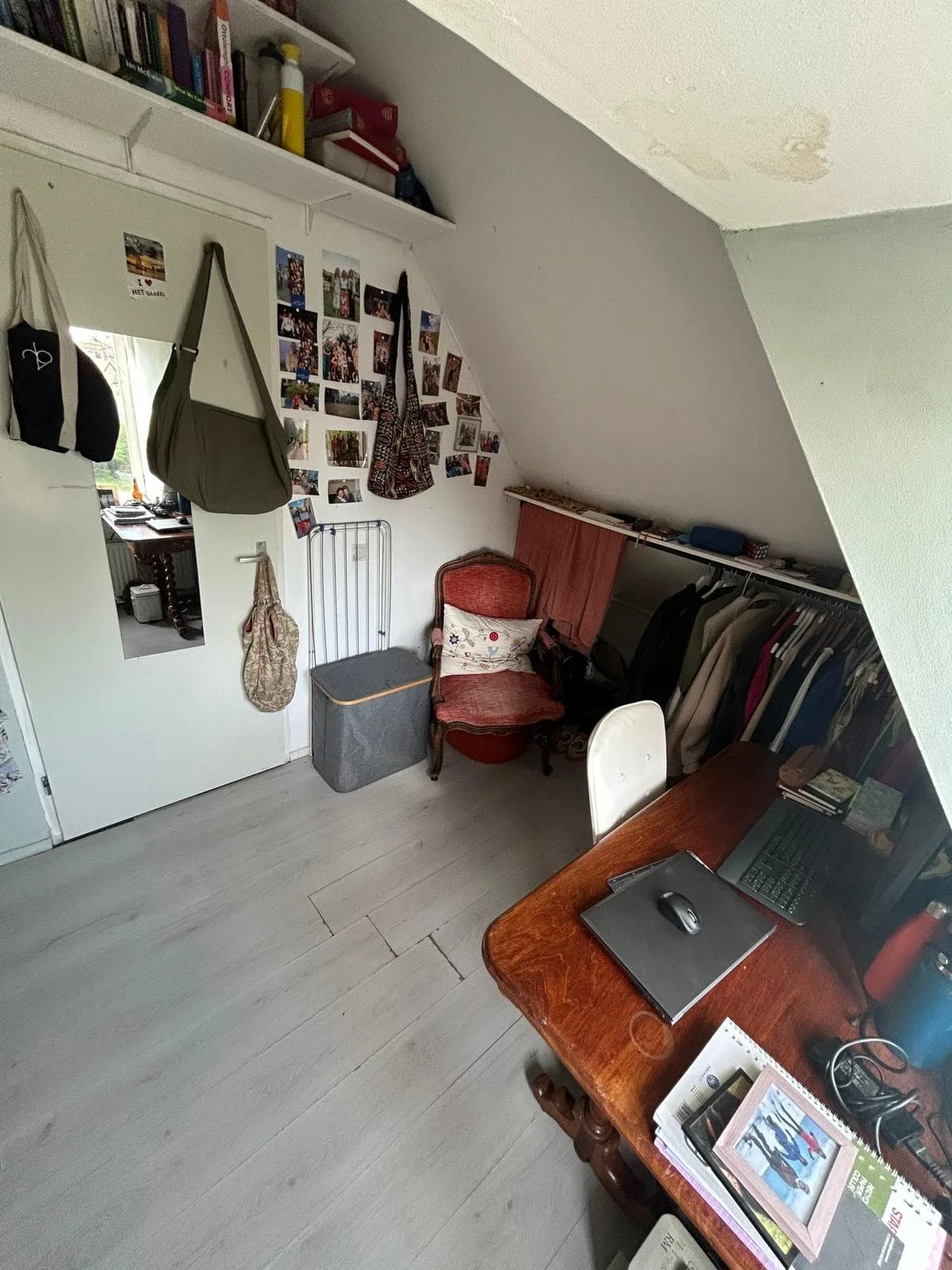 Foto van de Kamer gelegen aan de Voorstraat in Delft