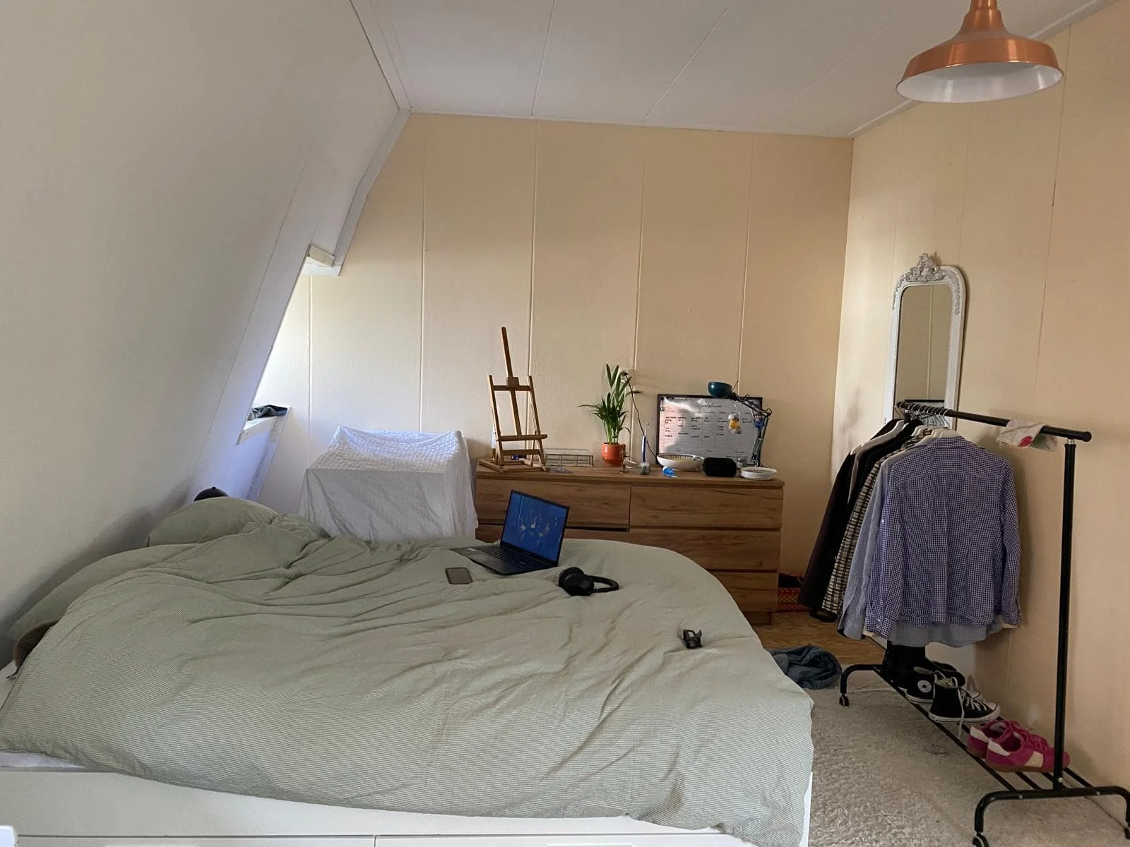 Foto van de Kamer gelegen aan de Pop Dijkemaweg in Groningen