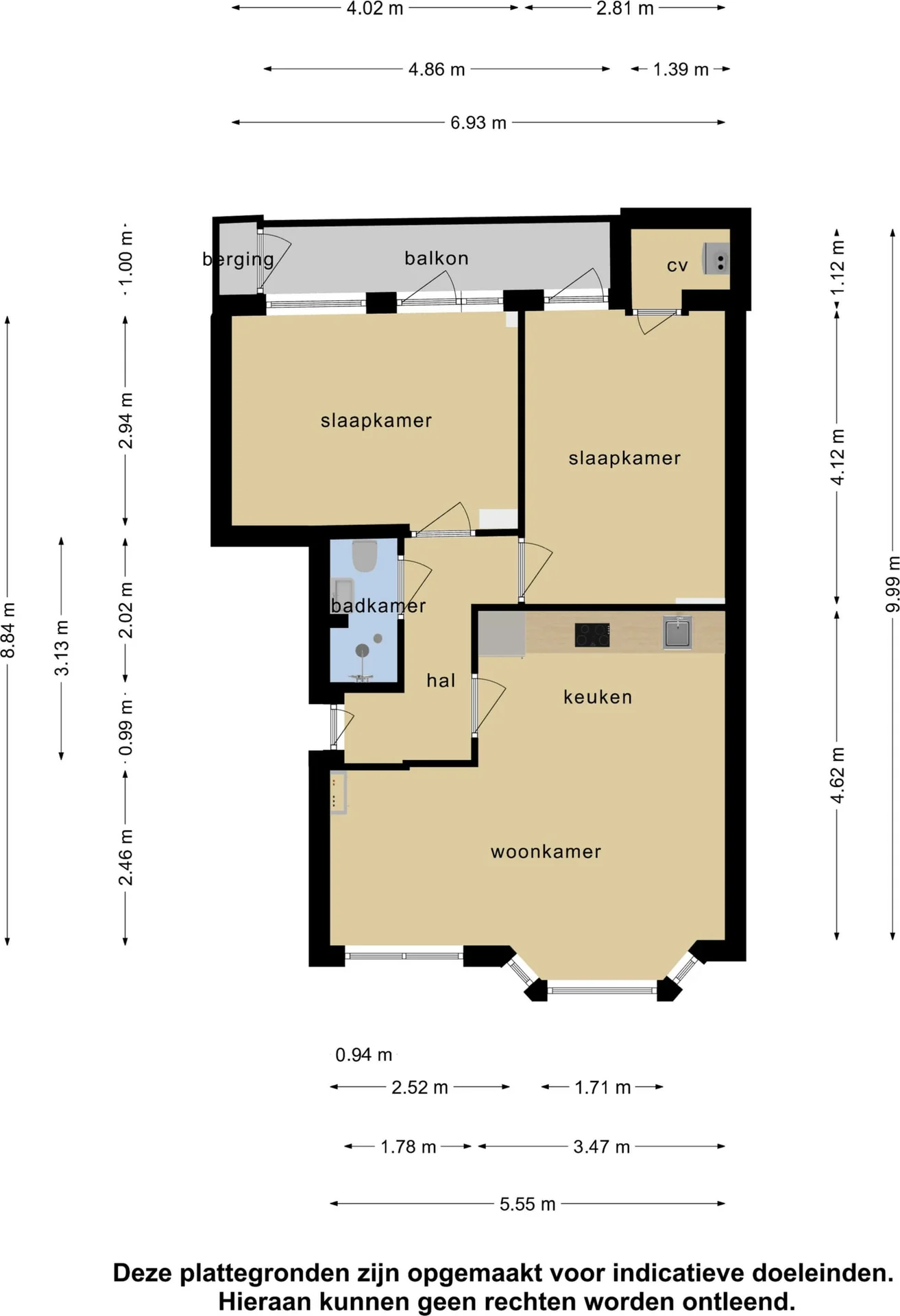 Foto van de Appartement gelegen aan de Reinwardtstraat in Den Haag