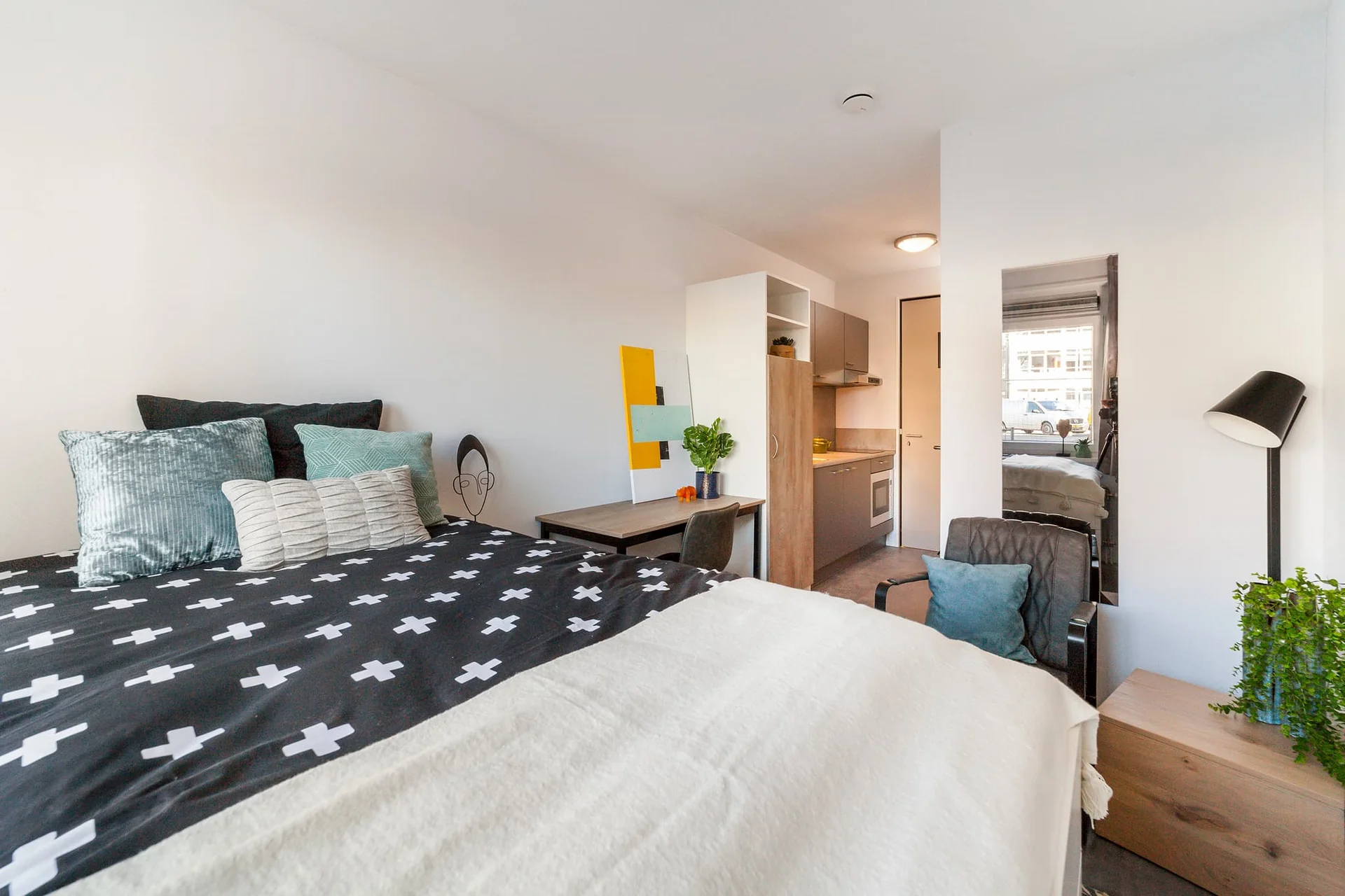 Foto van de Studio gelegen aan de Limapad in Utrecht