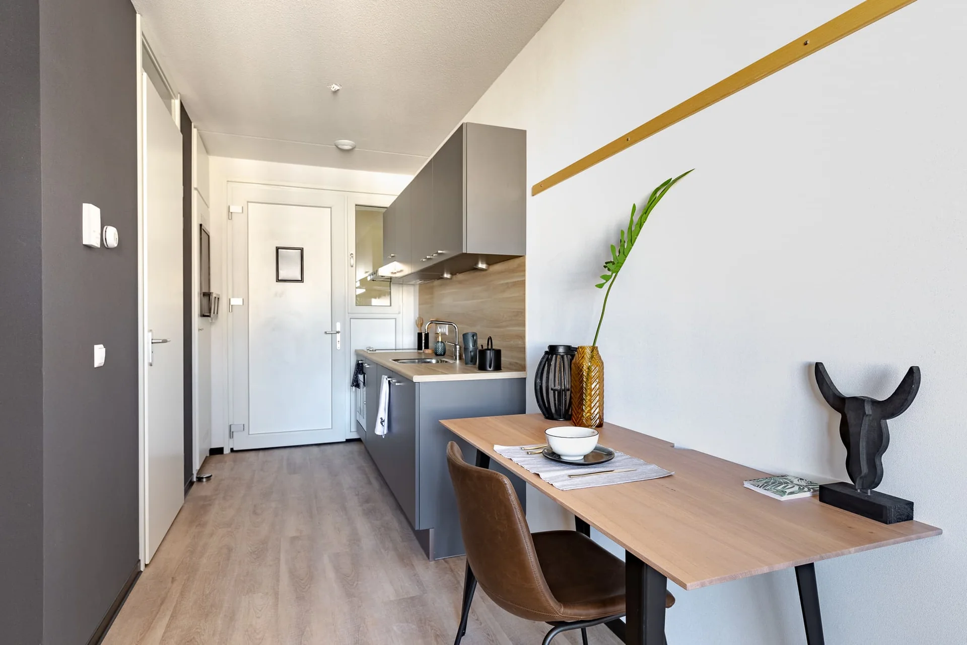 Foto van de Studio gelegen aan de Reykjavikstraat in Utrecht