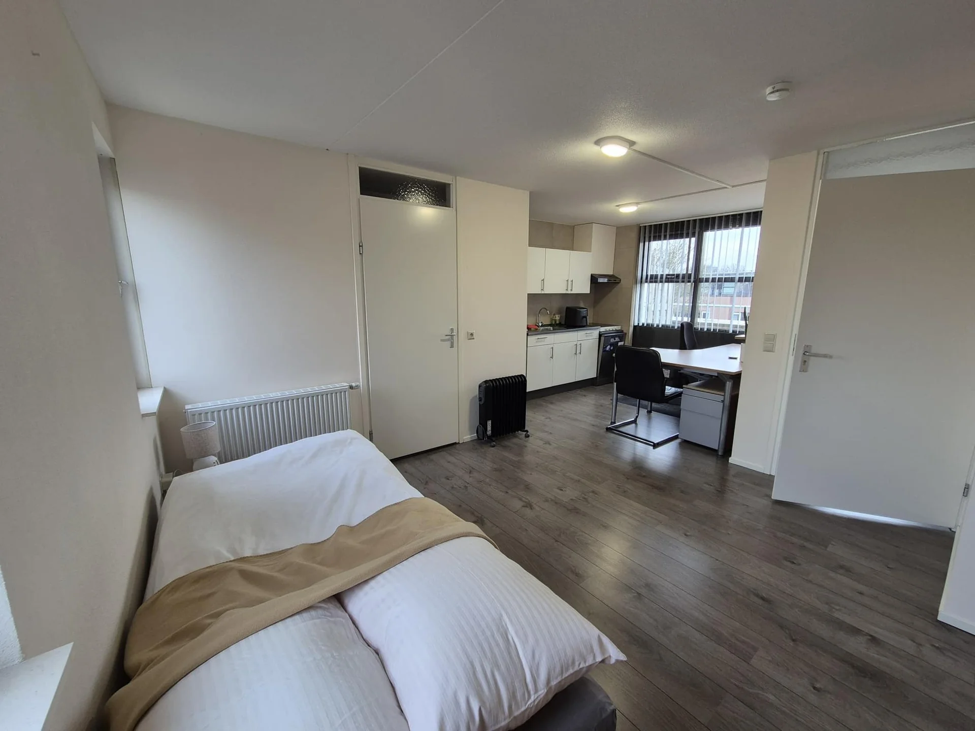 Foto van de Studio gelegen aan de Godfried Bomansstraat in Wageningen