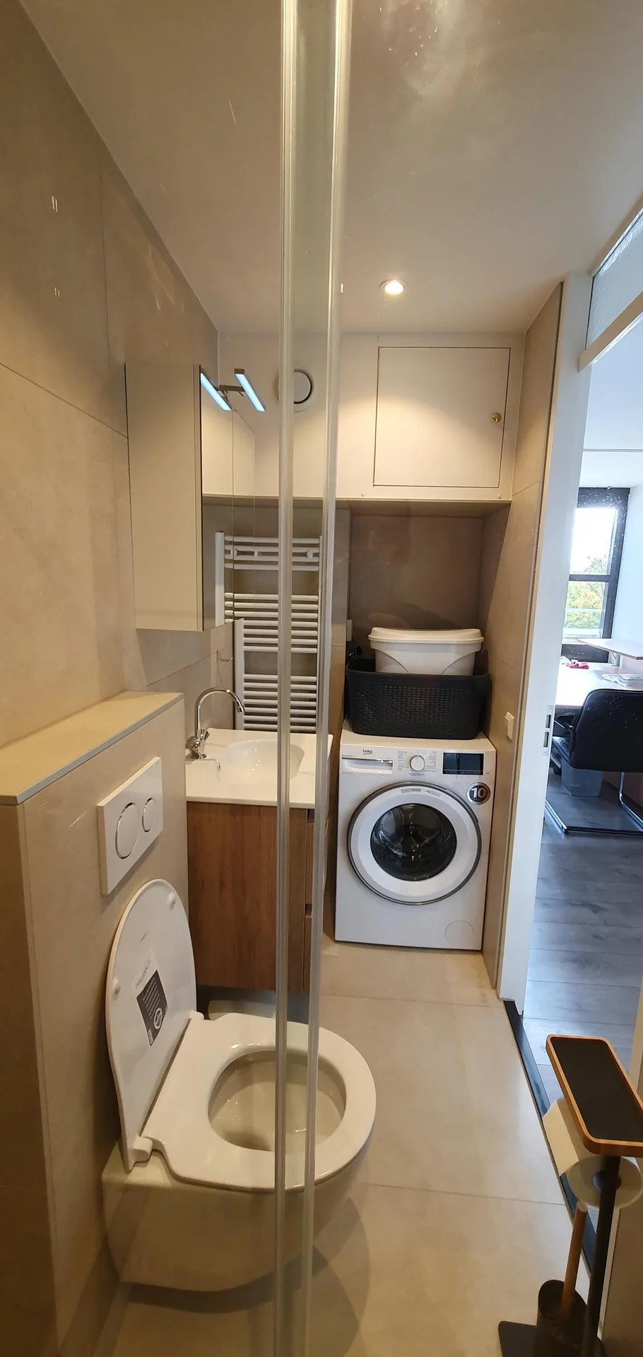 Foto van de Studio gelegen aan de Godfried Bomansstraat in Wageningen