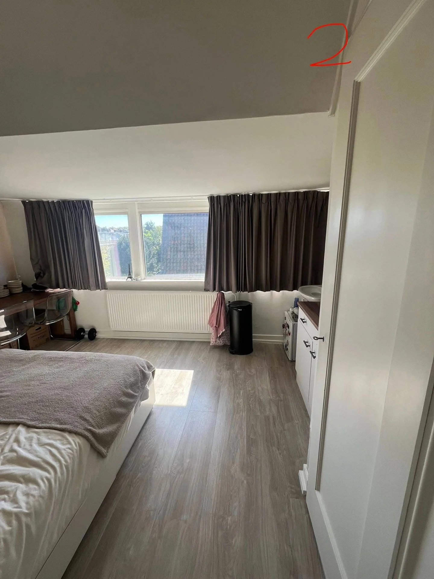 Foto van de Kamer gelegen aan de Wassenaarseweg in Den Haag