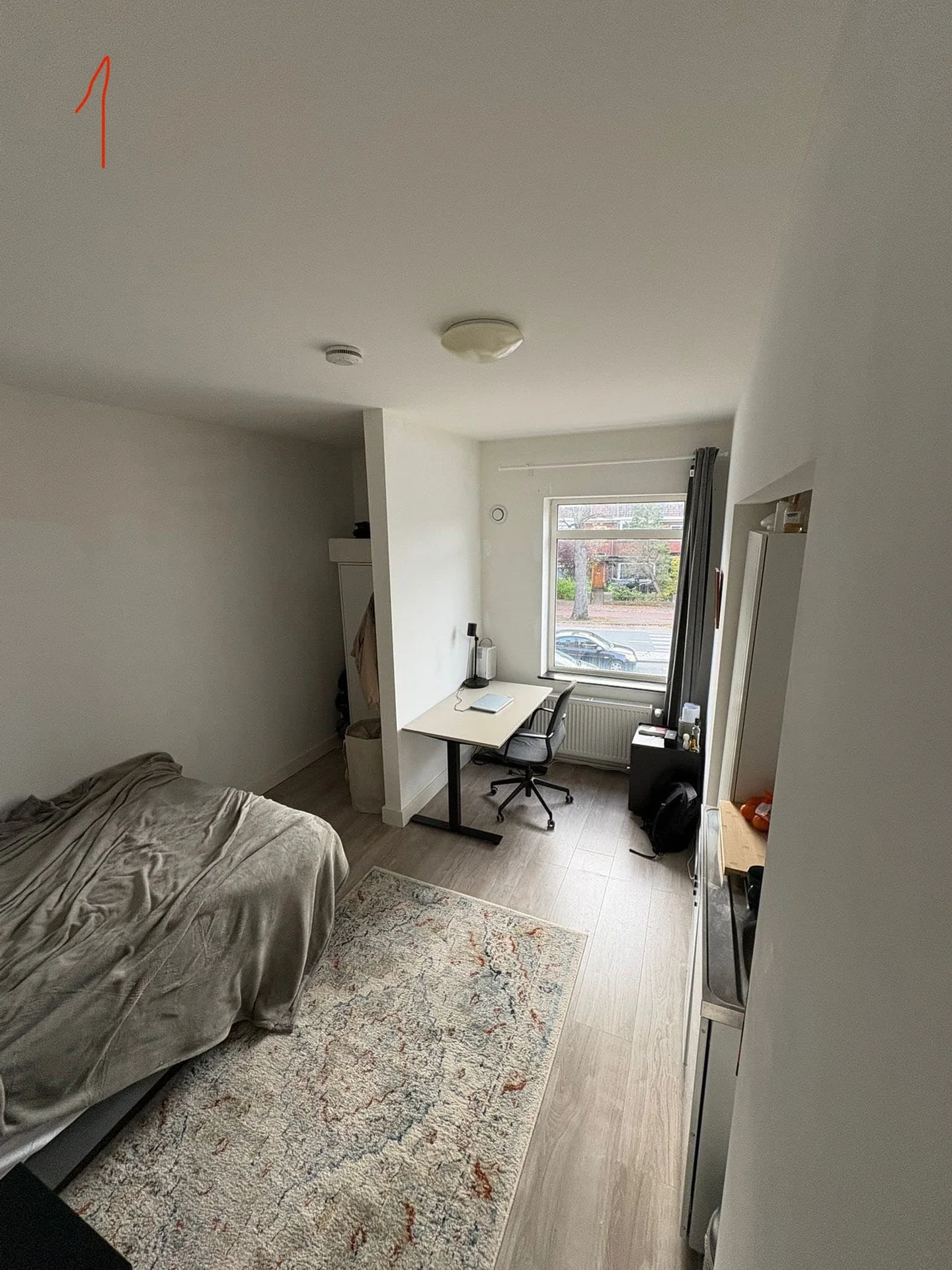 Foto van de Kamer gelegen aan de Wassenaarseweg in Den Haag