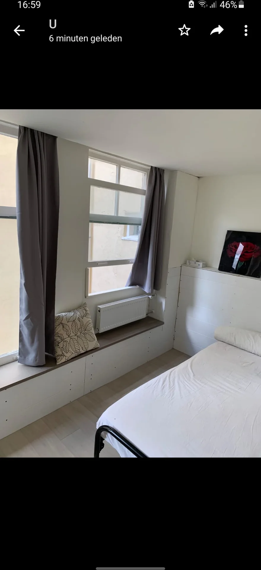 Foto van de Kamer gelegen aan de Fannius Scholtenstraat in Amsterdam