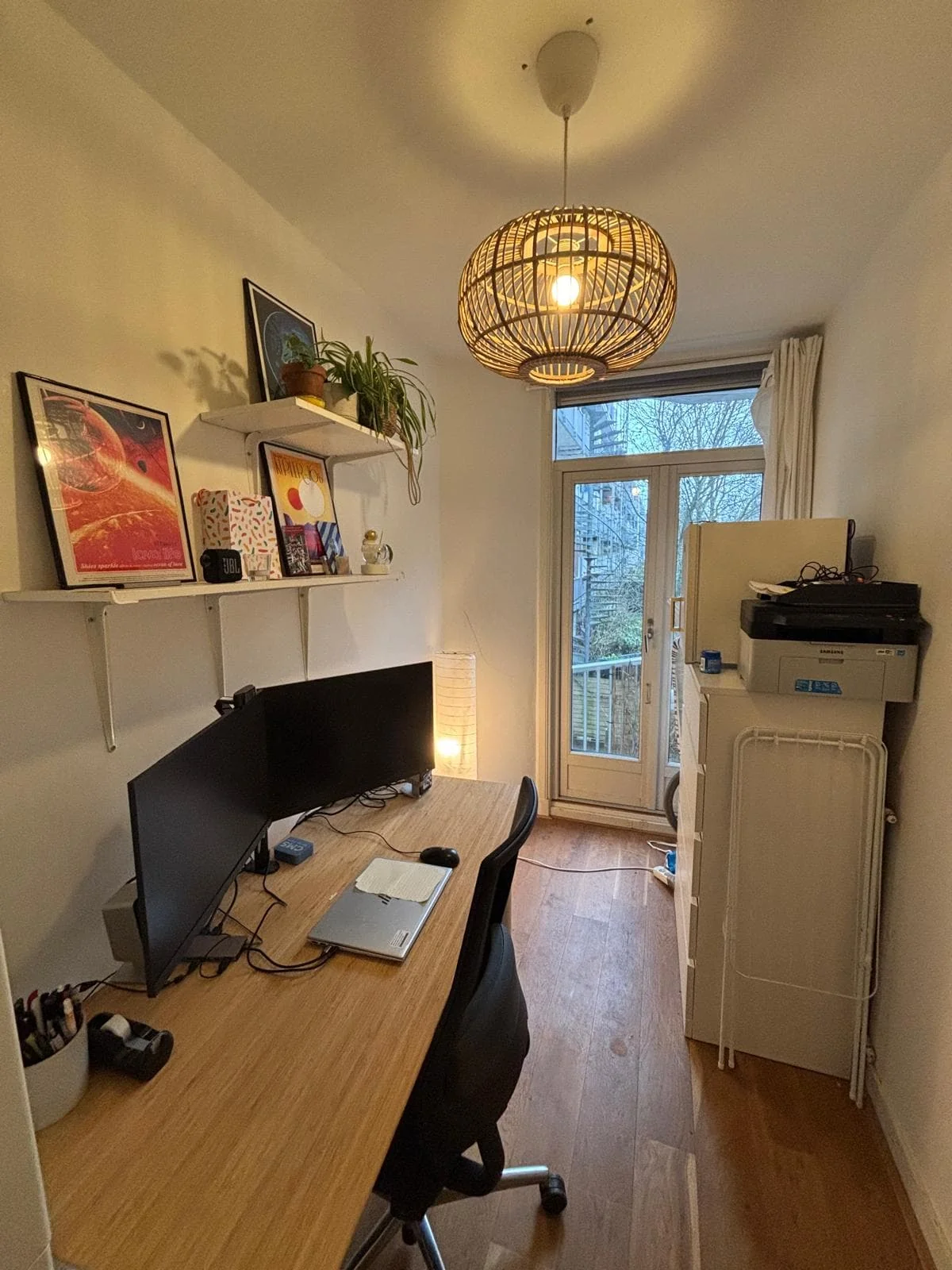 Foto van de Kamer gelegen aan de Eerste Hugo de Grootstraat in Amsterdam