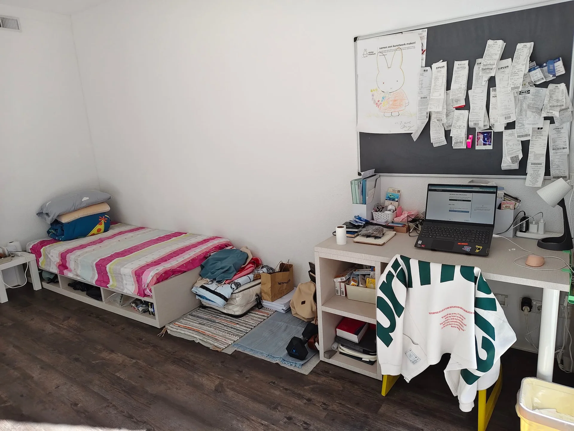 Foto van de Studio gelegen aan de Rotsoord in Utrecht