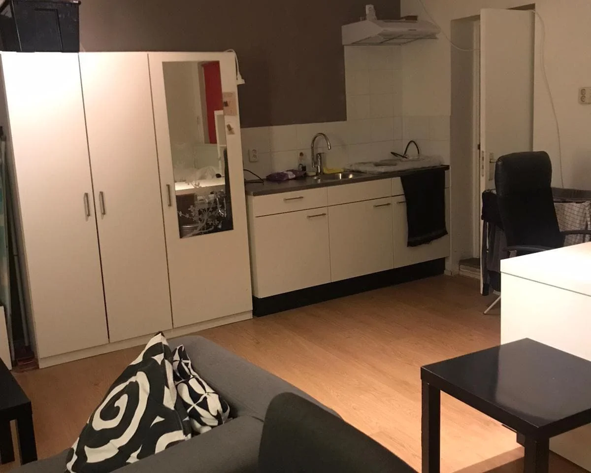 Foto van de Studio gelegen aan de Lijnbaanstraat in Groningen