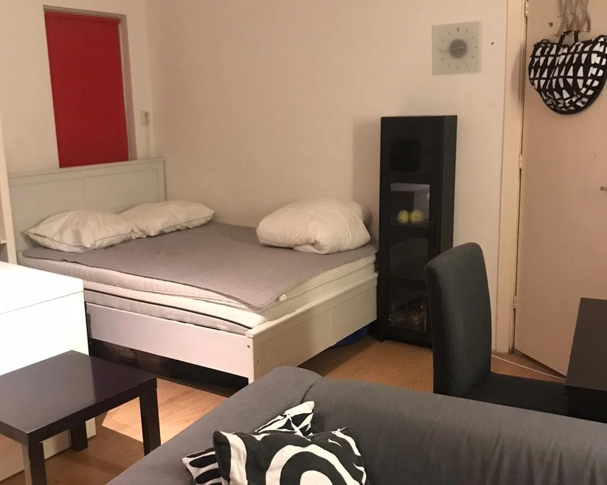 Foto van de Studio gelegen aan de Lijnbaanstraat in Groningen