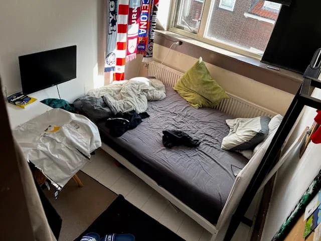 Foto van de Kamer gelegen aan de Bevrijdingsstraat in Wageningen