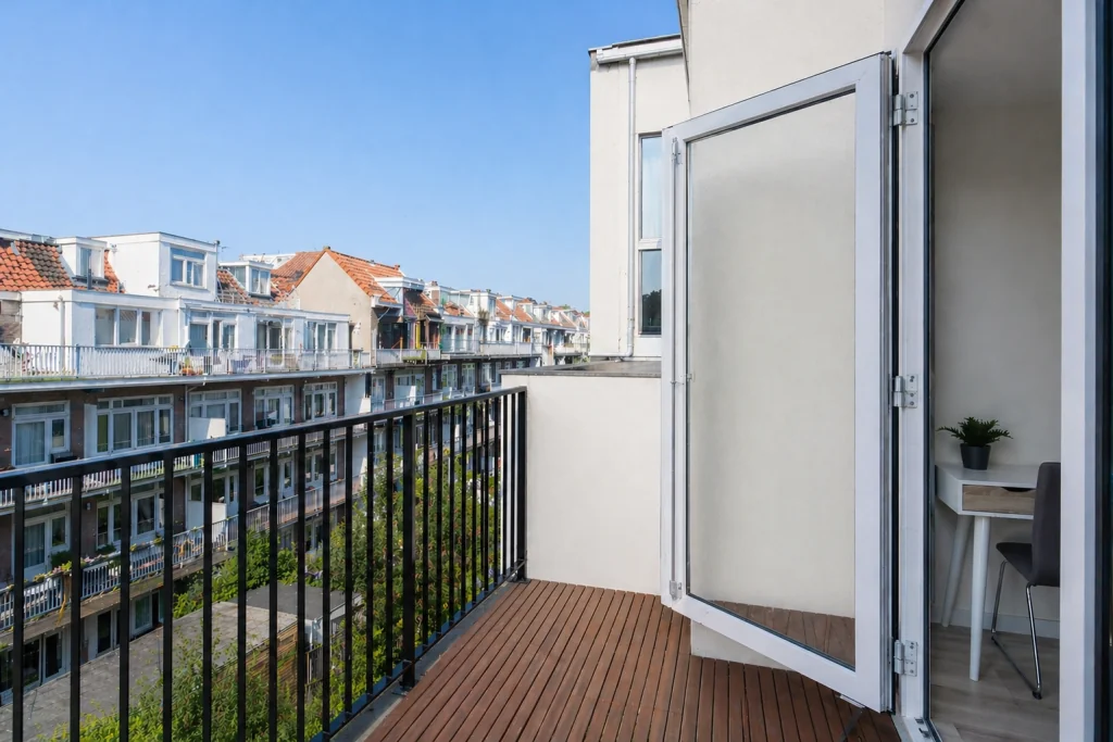 Foto van de Appartement gelegen aan de Roompotstraat in Amsterdam