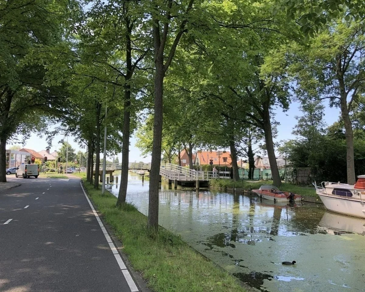 Foto van de Studio gelegen aan de Buitenwatersloot in Delft