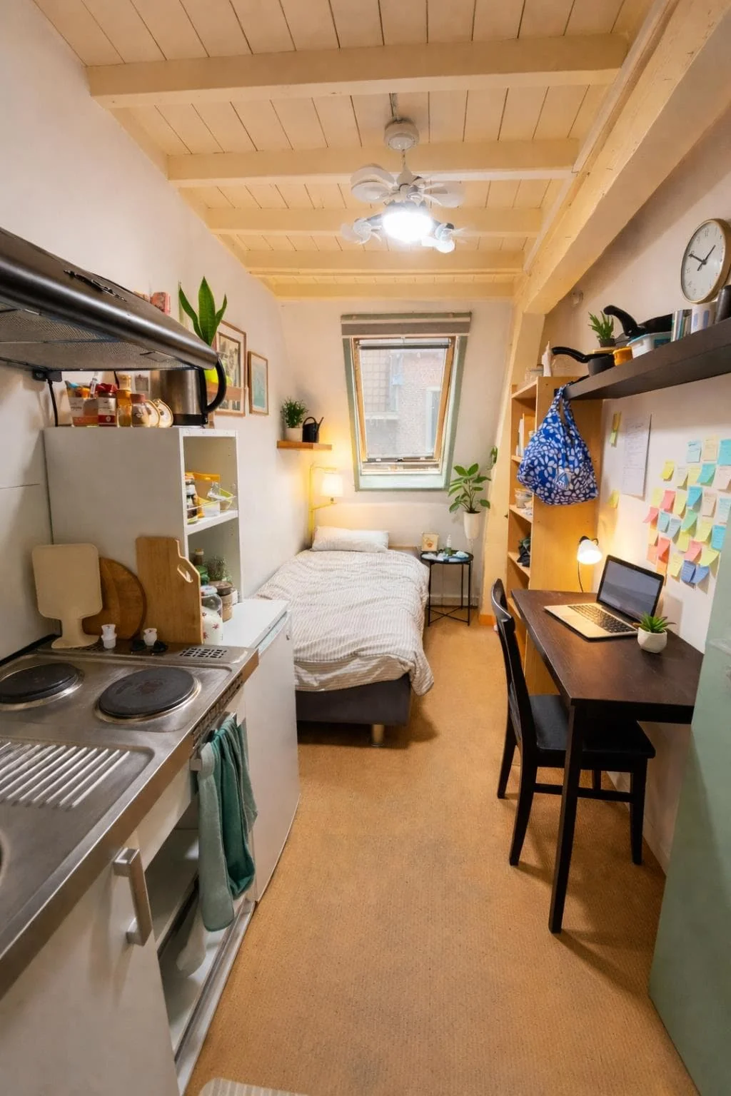 Foto van de Kamer gelegen aan de Haarlemmerstraat in Leiden