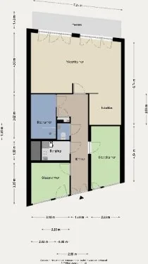 Foto van de Appartement gelegen aan de Bijdorplaan in Zoetermeer