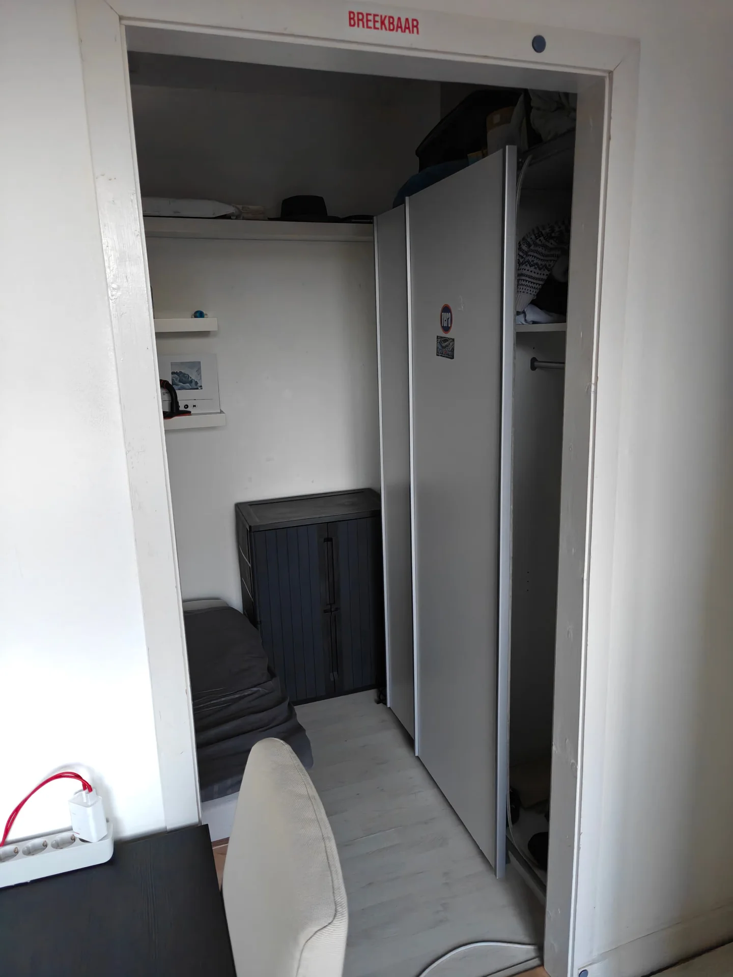 Foto van de Kamer gelegen aan de Oosterhamrikkade in Groningen