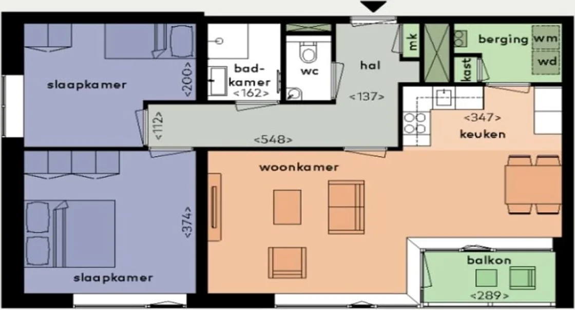 Foto van de Kamer gelegen aan de Melkwegstraat in Den Haag