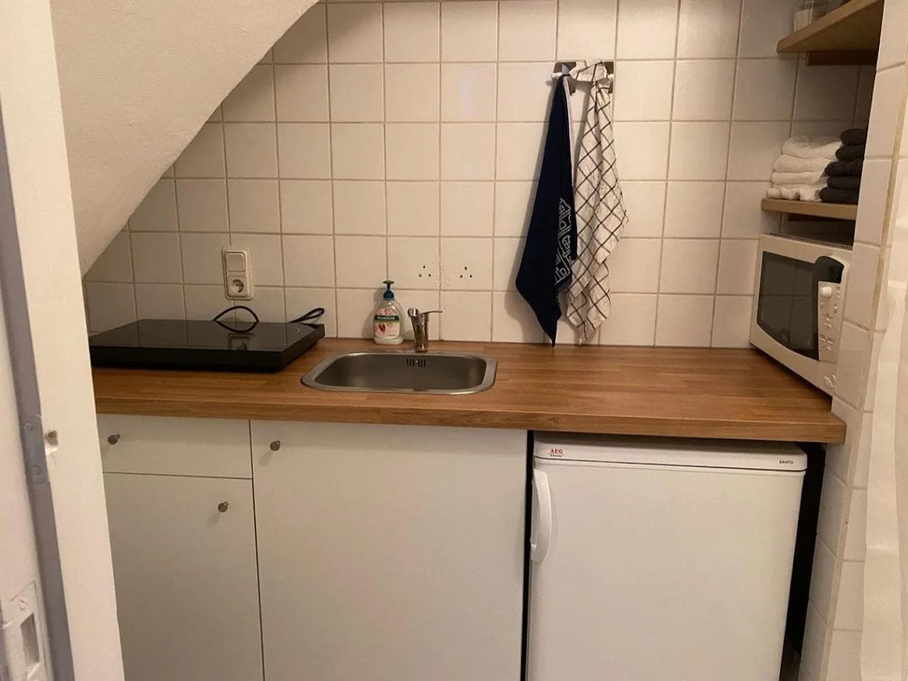 Foto van de Studio gelegen aan de Hardewikerstraat in Groningen