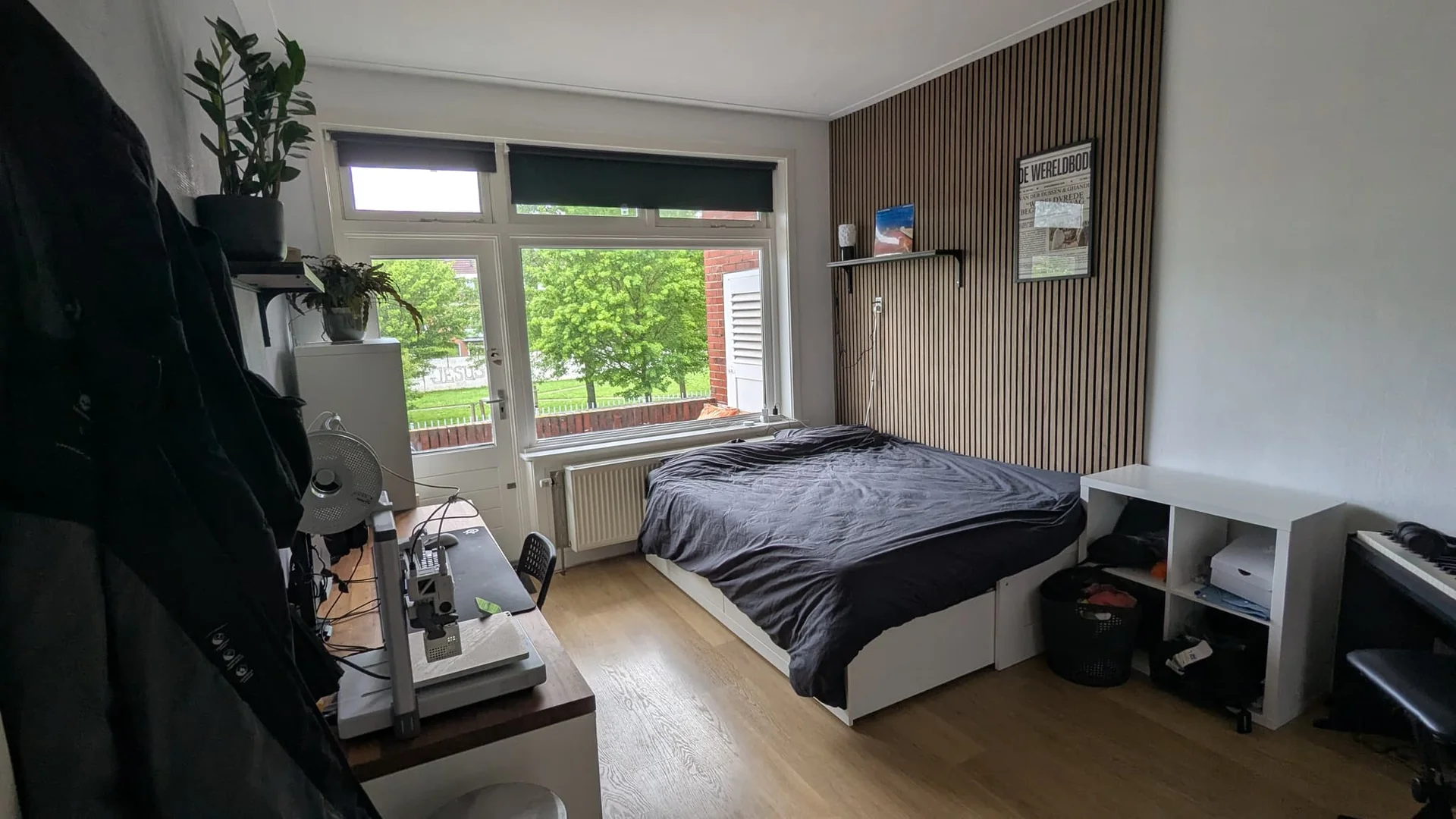 Foto van de Kamer gelegen aan de Gorechtkade in Groningen