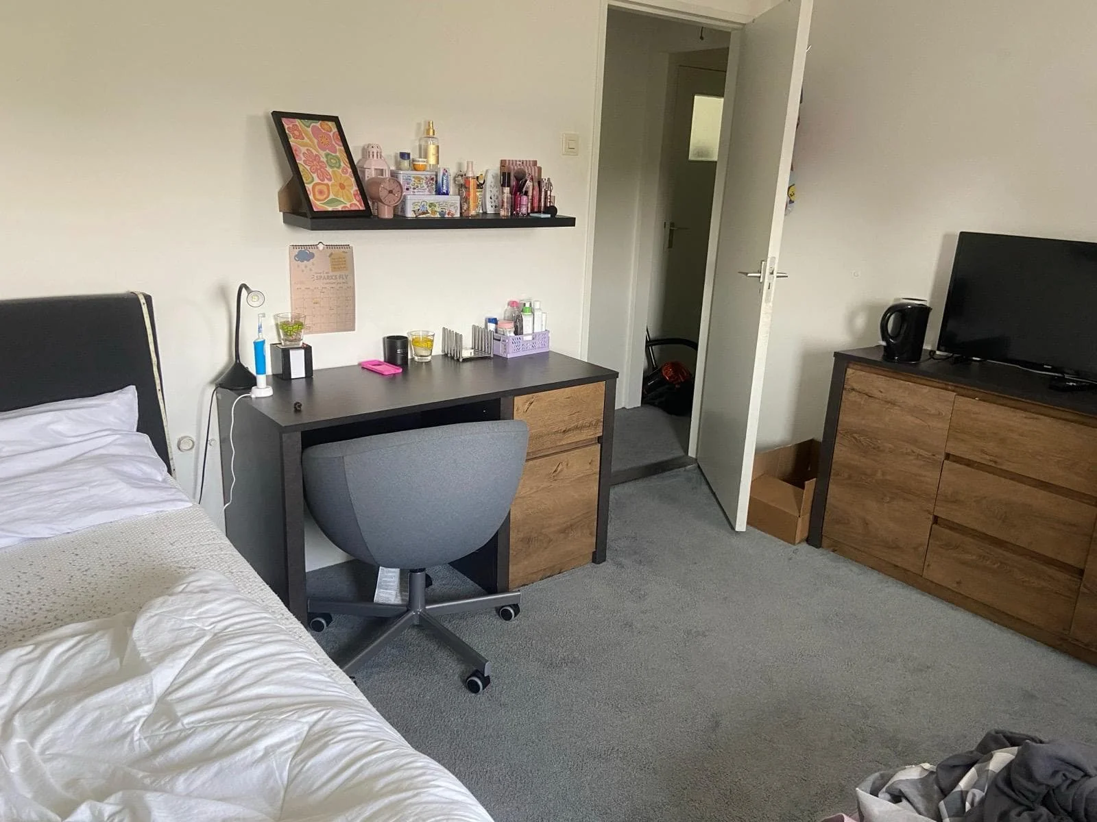 Foto van de Kamer gelegen aan de Nieuweweg in Groesbeek