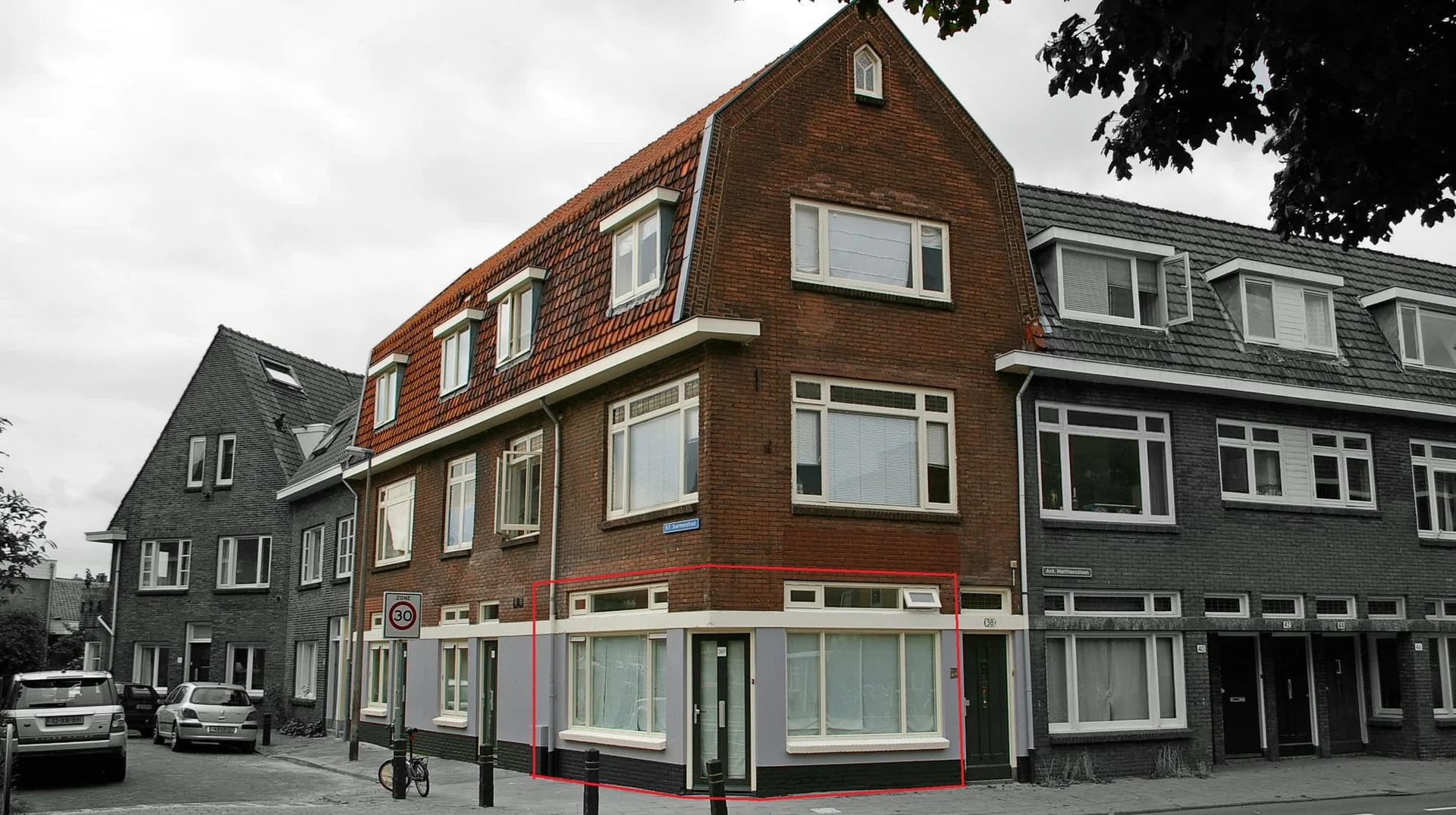 Foto van de Studio gelegen aan de Antonius Matthaeuslaan in Utrecht