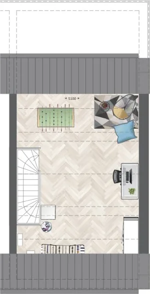 Foto van de Appartement gelegen aan de Dick van Tussenbroekhof in Zaltbommel