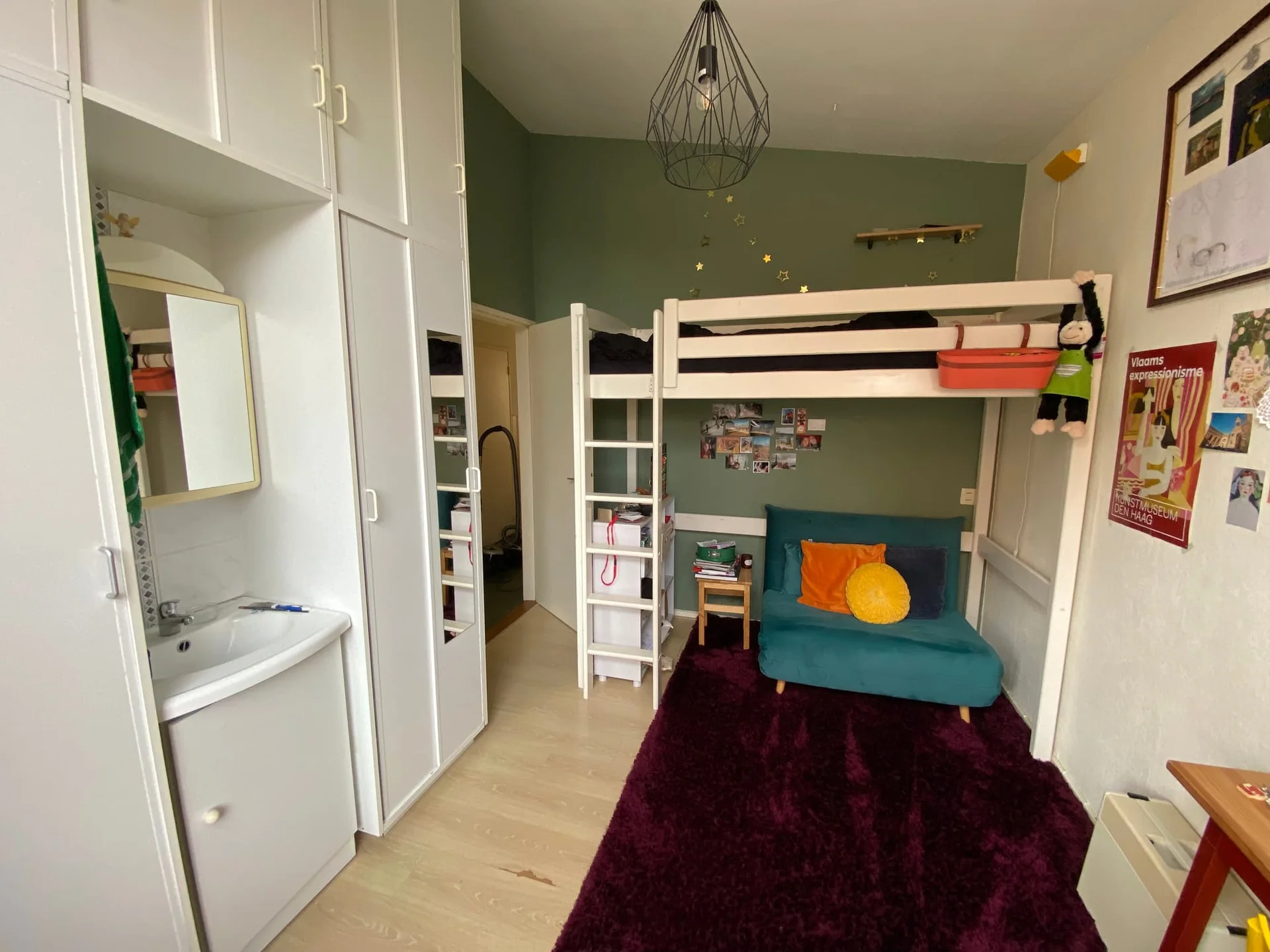 Foto van de Kamer gelegen aan de Nieuwlandstraat in Den Haag