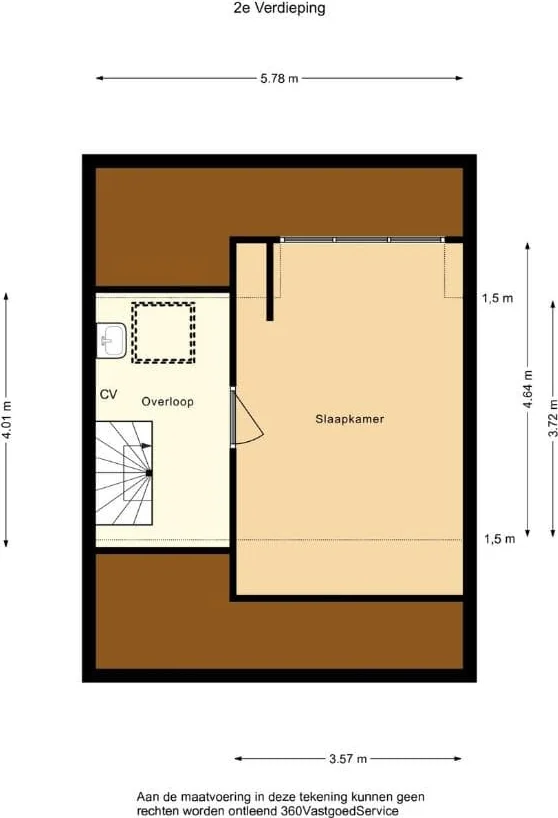 Foto van de Kamer gelegen aan de Swalmenhof in Arnhem