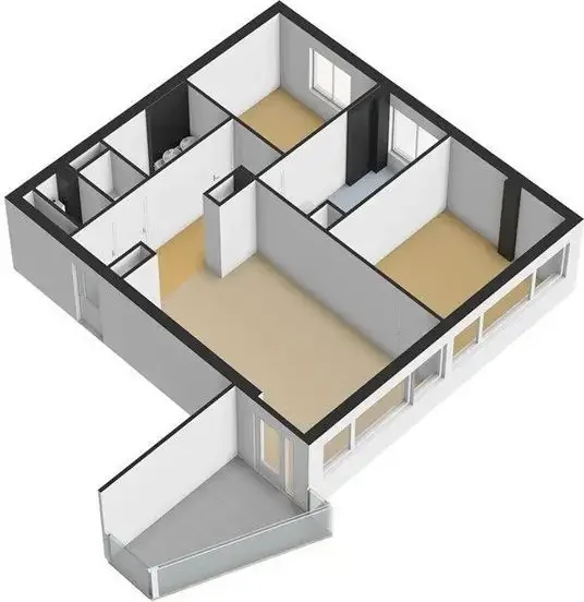 Foto van de Appartement gelegen aan de Meander in Amstelveen